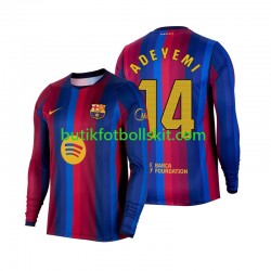 FC Barcelona Karim Adeyemi 14 Män Hemma Matchtröja 2026/27 Långärmad