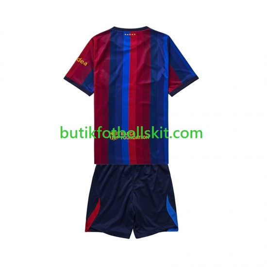 FC Barcelona Barn Hemma Matchtröja 2026/27 Kortärmad