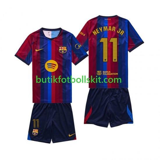 FC Barcelona Neymar JR 11 Barn Hemma Matchtröja 2026/27 Kortärmad
