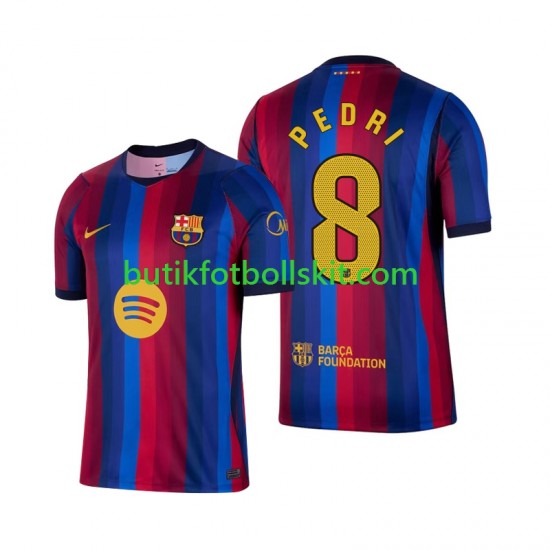 FC Barcelona Pedri 8 Män Hemma Matchtröja 2026/27 Kortärmad