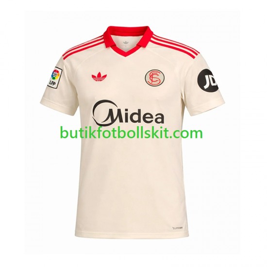 Sevilla FC Retro Män Hemma Matchtröja 2025/26 Kortärmad