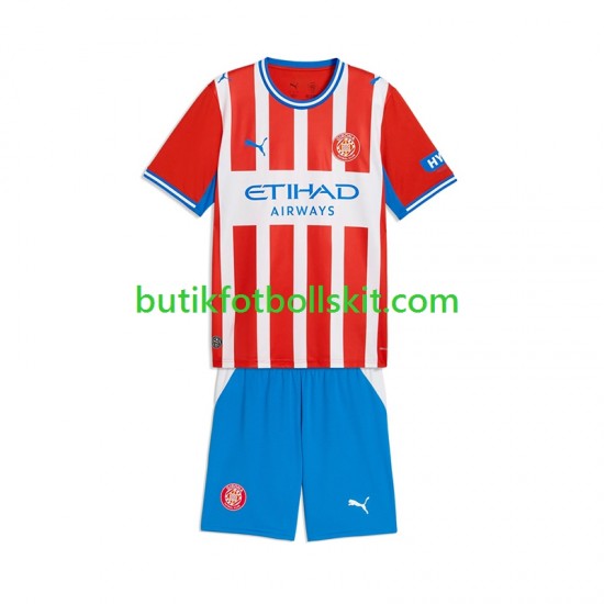 Girona Barn Hemma Matchtröja 2026/27 Kortärmad