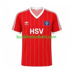 Hamburger SV 1983 Retro Män Borta Matchtröja Kortärmad