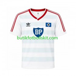 Hamburger SV 1986 Retro Män Borta Matchtröja Kortärmad