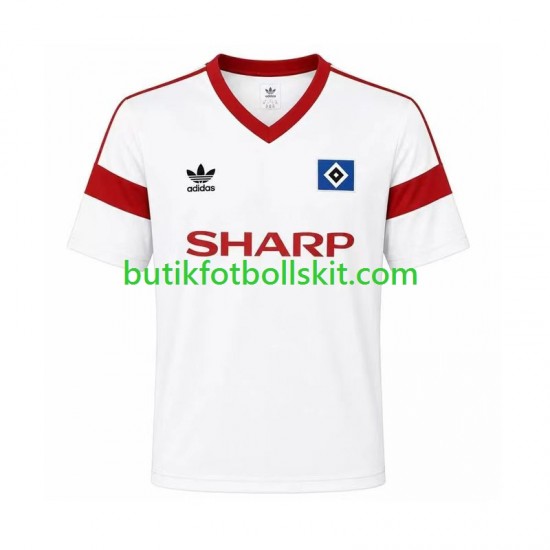 Hamburger SV 1988 Retro Män Hemma Matchtröja Kortärmad