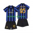 Inter Milan Alessandro Bastoni 95 Barn Hemma Matchtröja 2026/27 Kortärmad