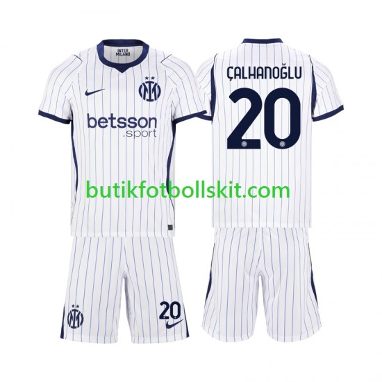Inter Milan Hakan Calhanoglu 20 Barn Borta Matchtröja 2026/27 Kortärmad