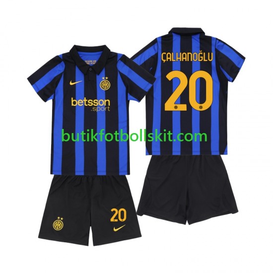 Inter Milan Hakan Calhanoglu 20 Barn Hemma Matchtröja 2026/27 Kortärmad