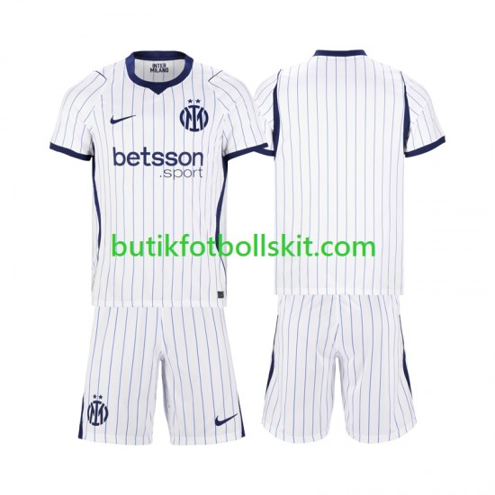 Inter Milan Barn Borta Matchtröja 2026/27 Kortärmad