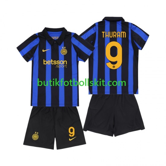 Inter Milan Marcus Thuram 9 Barn Hemma Matchtröja 2026/27 Kortärmad