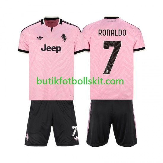 Juventus Cristiano Ronaldo 7 Barn Borta Matchtröja 2026/27 Kortärmad