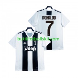 Juventus Cristiano Ronaldo 2018 2019 Retro Män Hemma Matchtröja Kortärmad