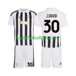 Juventus Jonathan David 30 Barn Hemma Matchtröja 2026/27 Kortärmad Juventus Jonathan David 30 Barn Hemma Matchtröja 2026/27 Kortärmad