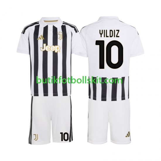 Juventus Kenan Yildiz 10 Barn Hemma Matchtröja 2026/27 Kortärmad