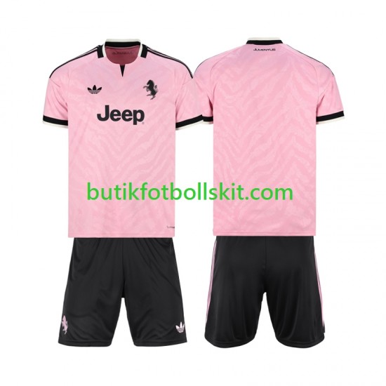 Juventus Barn Borta Matchtröja 2026/27 Kortärmad