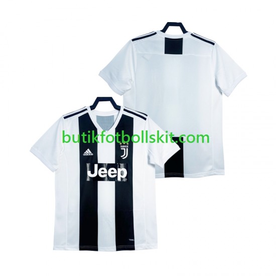 Juventus 2018 2019 Retro Män Hemma Matchtröja Kortärmad