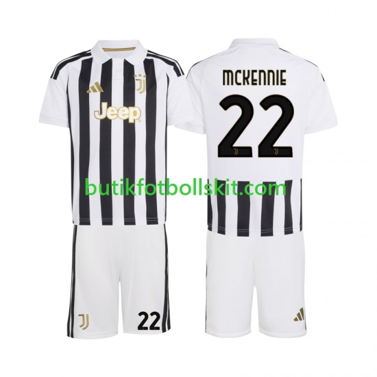 Juventus Weston McKennie 22 Barn Hemma Matchtröja 2026/27 Kortärmad
