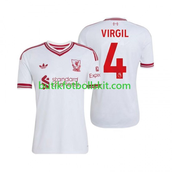 Liverpool Virgil van Dijk 4 Män Borta Matchtröja 2026/27 Kortärmad
