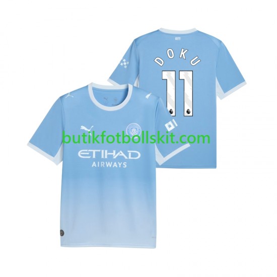 Manchester City Jeremy Doku 11 Män Hemma Matchtröja 2026/27 Kortärmad