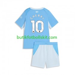 Manchester City Rayan Cherki 10 Barn Hemma Matchtröja 2026/27 Kortärmad