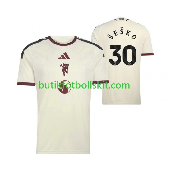 Manchester United Benjamin Sesko 30 Män Tredje Matchtröja 2026/27 Kortärmad