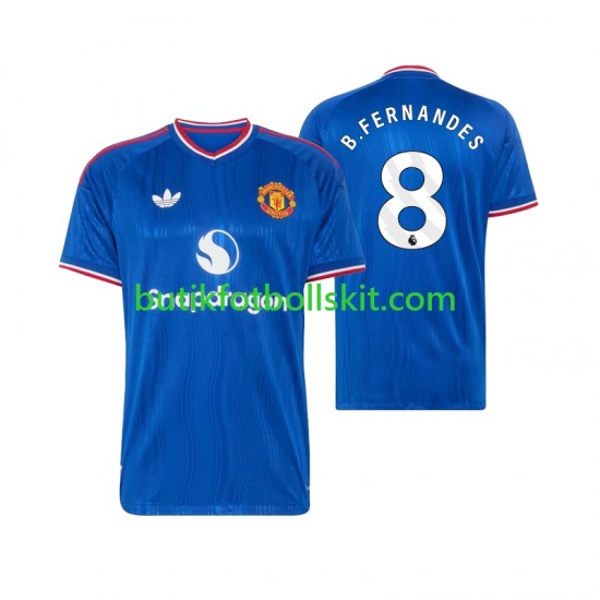 Manchester United Bruno Fernandes 8 Män Borta Matchtröja 2026/27 Kortärmad
