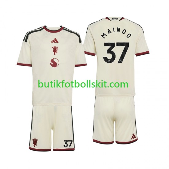 Manchester United Kobbie Mainoo 37 Barn Tredje Matchtröja 2026/27 Kortärmad