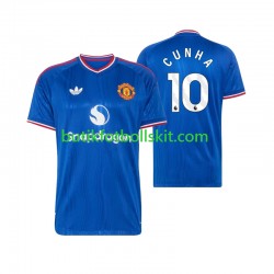 Manchester United Matheus Cunha 10 Män Borta Matchtröja 2026/27 Kortärmad