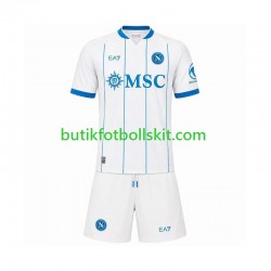 SSC Napoli Barn Borta Matchtröja 2026/27 Kortärmad