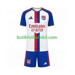 Olympique Lyonnais Barn Borta Matchtröja 2026/27 Kortärmad