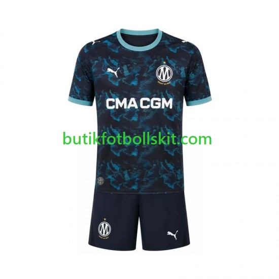 Olympique de Marseille Barn Borta Matchtröja 2026/27 Kortärmad