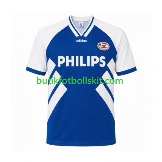 PSV Eindhoven 1994 Retro Män Borta Matchtröja Kortärmad