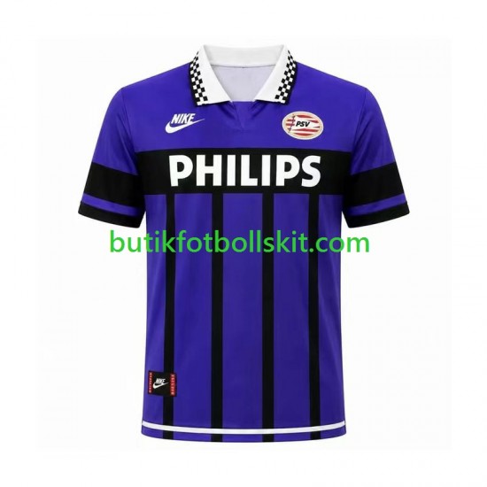 PSV Eindhoven 1995 Retro Män Borta Matchtröja Kortärmad
