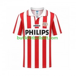 PSV Eindhoven 1994 Retro Män Hemma Matchtröja Kortärmad PSV Eindhoven 1994 Retro Män Hemma Matchtröja Kortärmad