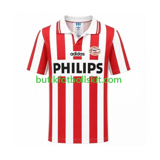PSV Eindhoven 1994 Retro Män Hemma Matchtröja Kortärmad
