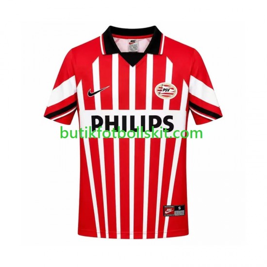 PSV Eindhoven 1997 Retro Män Hemma Matchtröja Kortärmad