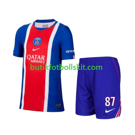 Paris Saint-Germain Joao Neves 87 Barn Hemma Matchtröja 2026/27 Kortärmad