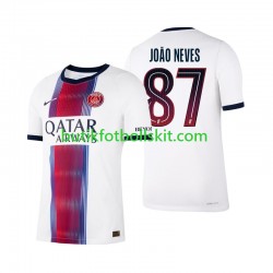 Paris Saint-Germain Joao Neves 87 Män Borta Matchtröja 2026/27 Kortärmad