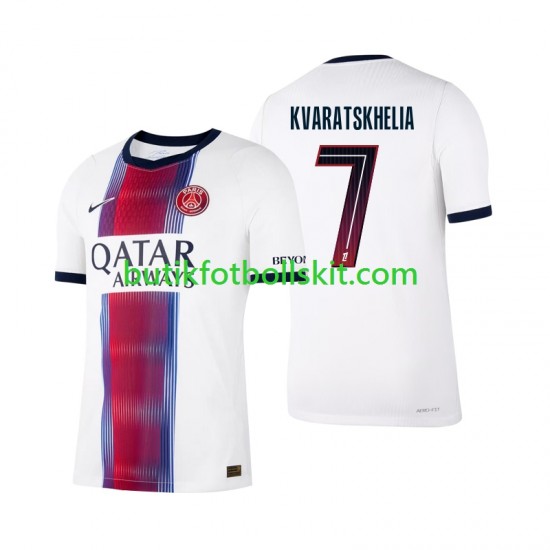 Paris Saint-Germain Khvicha Kvaratskhelia 7 Män Borta Matchtröja 2026/27 Kortärmad
