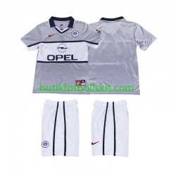 Paris Saint-Germain 2000 2001 Retro Barn Borta Matchtröja Kortärmad