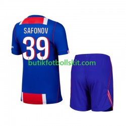 Paris Saint-Germain Matvey Safonov 39 Barn Hemma Matchtröja 2026/27 Kortärmad