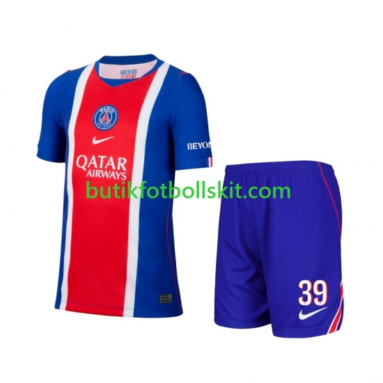 Paris Saint-Germain Matvey Safonov 39 Barn Hemma Matchtröja 2026/27 Kortärmad