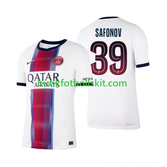 Paris Saint-Germain Matvey Safonov 39 Män Borta Matchtröja 2026/27 Kortärmad