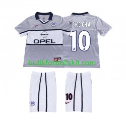 Paris Saint-Germain OKOCHA 10 2000 2001 Retro Barn Borta Matchtröja Kortärmad