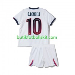 Paris Saint-Germain Ousmane Dembele 10 Barn Borta Matchtröja 2026/27 Kortärmad