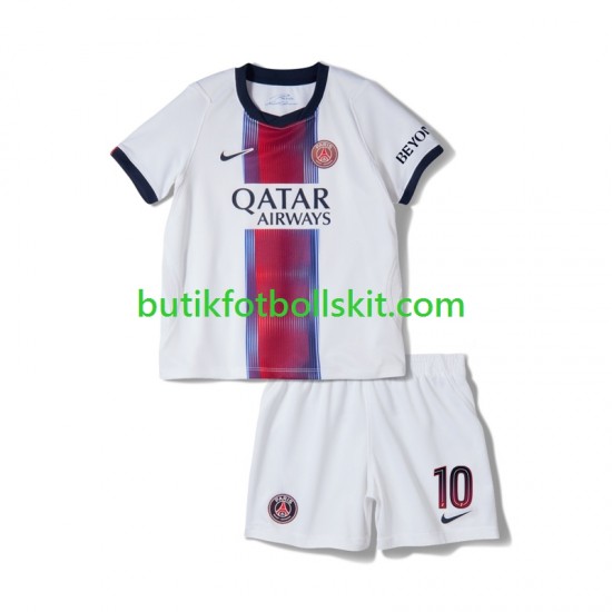 Paris Saint-Germain Ousmane Dembele 10 Barn Borta Matchtröja 2026/27 Kortärmad