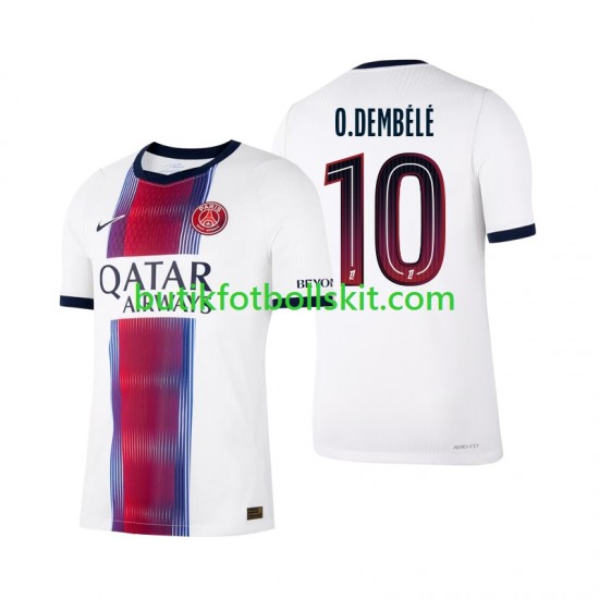 Paris Saint-Germain Ousmane Dembele 10 Män Borta Matchtröja 2026/27 Kortärmad