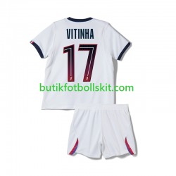 Paris Saint-Germain Vitinha 17 Barn Borta Matchtröja 2026/27 Kortärmad