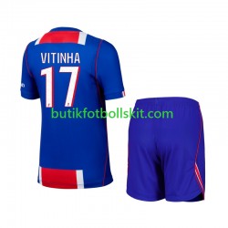 Paris Saint-Germain Vitinha 17 Barn Hemma Matchtröja 2026/27 Kortärmad