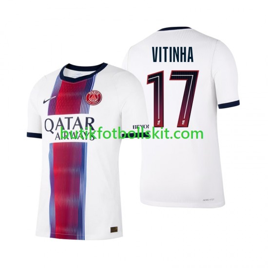 Paris Saint-Germain Vitinha 17 Män Borta Matchtröja 2026/27 Kortärmad